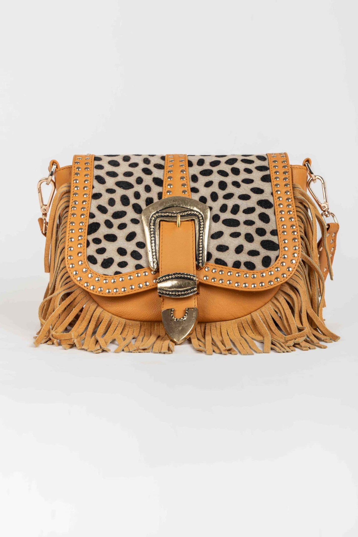 AMAL ANIMAL PRINT CROSSBODY BAG