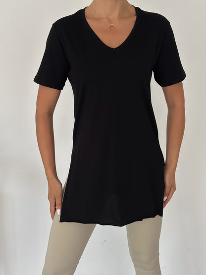 Essential Comfort: The Ultimate Best-Selling Tee - V Neck