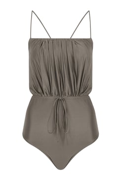 SHIRRED: One-Piece Swimsuit