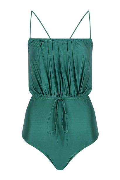 SHIRRED: One-Piece Swimsuit